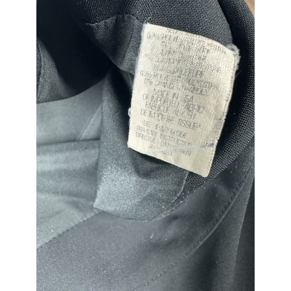 Theory Women's Pencil Skirt With Slit Black Size 10 Size 31 Waist - Picture 3 of 8